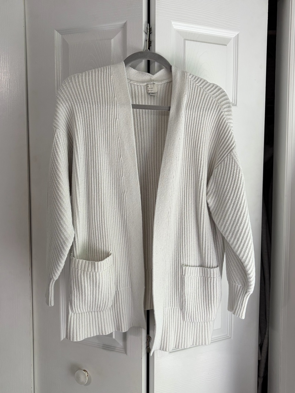 White Cardigan
